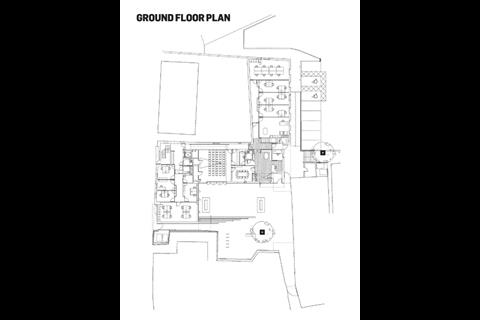 Business incubation centre in Berwick-upon-Tweed: Ground floor plan
